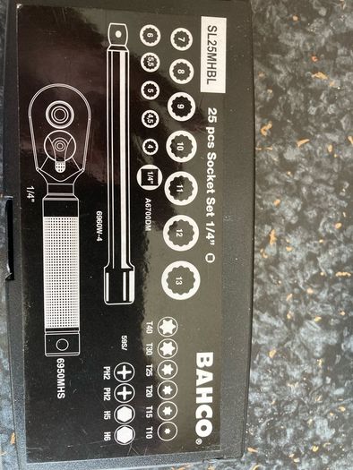 Bahco socket set