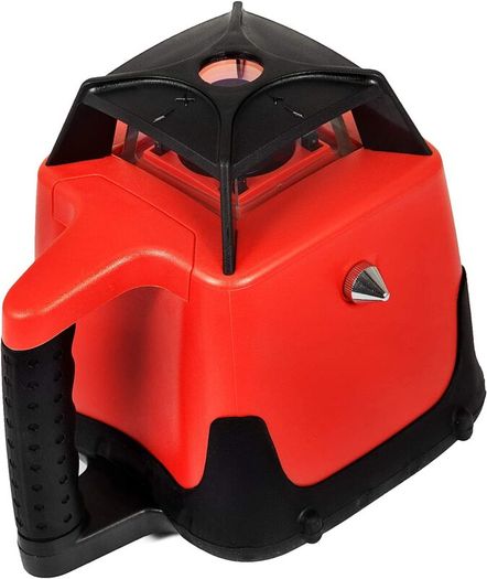 Professional Red Rotating Laser Max Working Range  500m Line Laser 360 Degree Laser Altimeter Water and Dustproof Outdoor Working