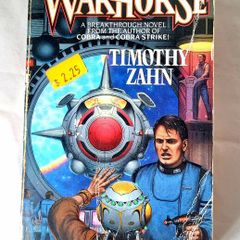 Warhorse by Timothy Zahn , Science Fiction Paperback (1990)