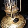 Antique brass Parisiane oil lamp Image 3