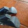 Amy Huberman navy boots Image 4