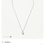 Missoma jewellery Savi sculptural droplet pendant necklace Image 6