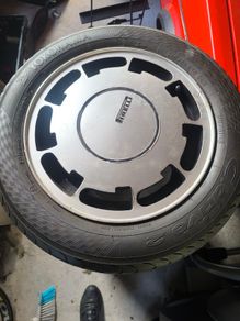 4 Pirelli P slot 14 inch alloys