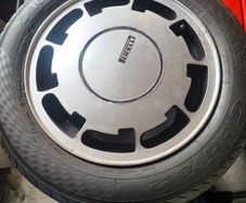 4 Pirelli P slot 14 inch alloys