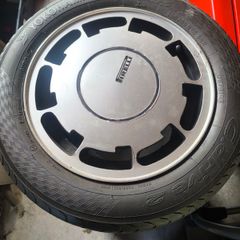 4 Pirelli P slot 14 inch alloys
