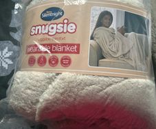 Snuggie blanket