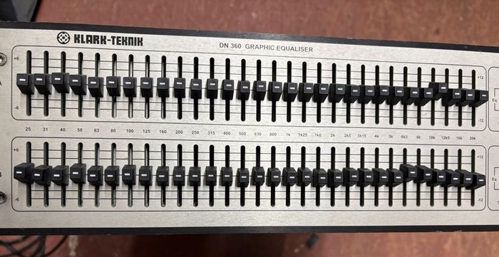 Klark Teknik DN360 Dual Graphic Equaliser
