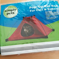Cat Pop-up Bed BNIB