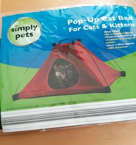 Cat Pop-up Bed BNIB