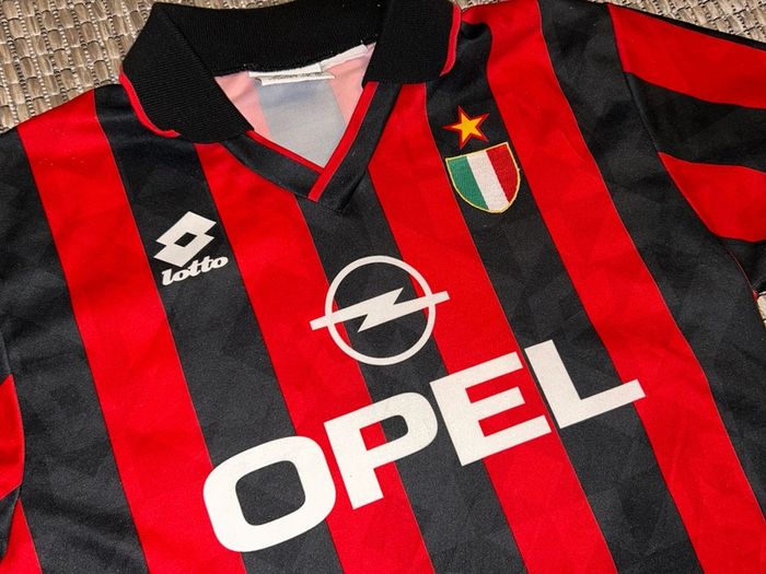 AC Milan Franco Baresi football jersey shirt 1994 1995