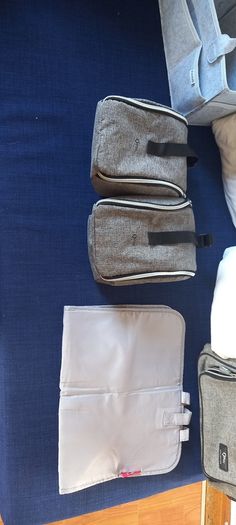 Baby changing bag, changing caddy, breastfeeding pillow