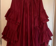 Burgundy dress ASOS design size L
