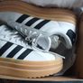 Adidas Vl court trainers  new condition worn few hours Image 4