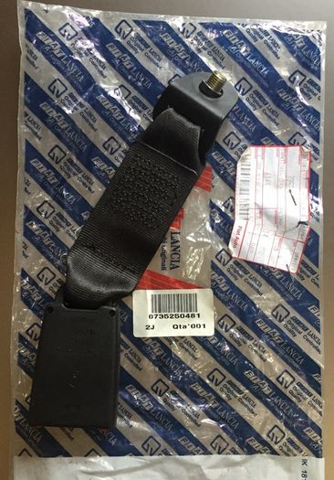 Rear Seat Belt Buckle (Fiat Seicento)