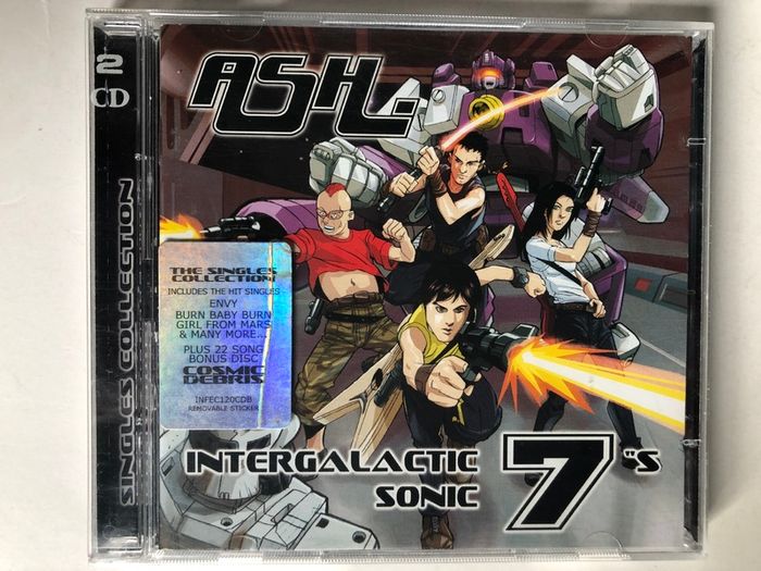 Ash [2002] Intergalactic Sonic 7s (Singles Collection 1992-2002) (2CD Album)