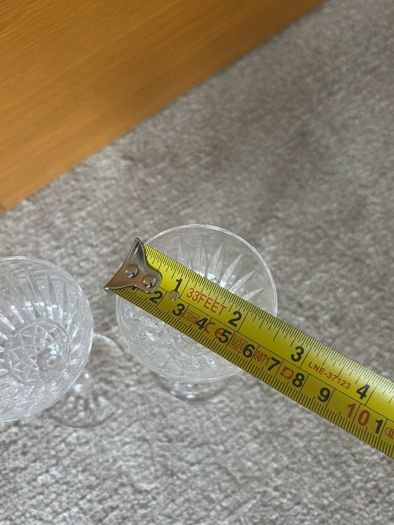 A Pair of Vintage Waterford Crystal Maeve Sherry Glasses