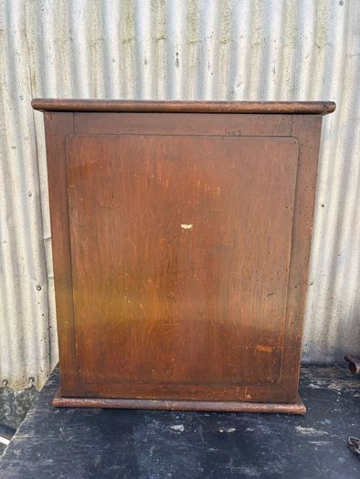 Antique Industrial School woodwork cabinet c1920