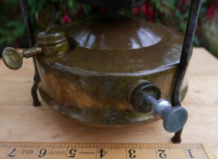 Vintage Original Primus  Brass Camping Paraffin Stove.