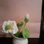Small crochet lotus flowers nice gift Image 2