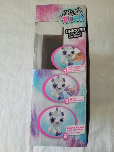 BNIB - Canal Toys - Airbrush Plush Unicorn Toy