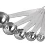 Stainless Steel Measuring Spoons, 5 Piece Set for Measuring Dry and Liquids Image 2