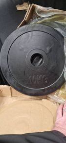Set of 2x10kg Olympic waight discs total waight 20kg