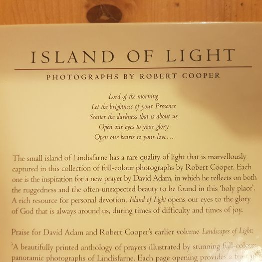 The Island Of Light. By David Adam   An Illustrated Collection  Of Prayers.
