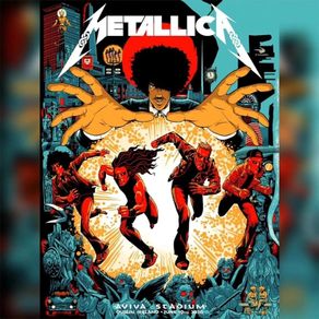 Metallica Dublin 19th June Poster