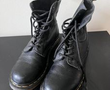 Dr. Martens 1460 Pascal Black Real Leather Boots UK 5
