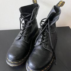 Dr. Martens 1460 Pascal Black Real Leather Boots UK 5
