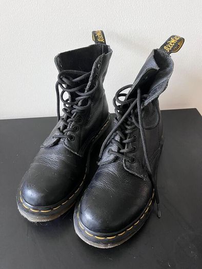 Dr. Martens 1460 Pascal Black Real Leather Boots UK 5