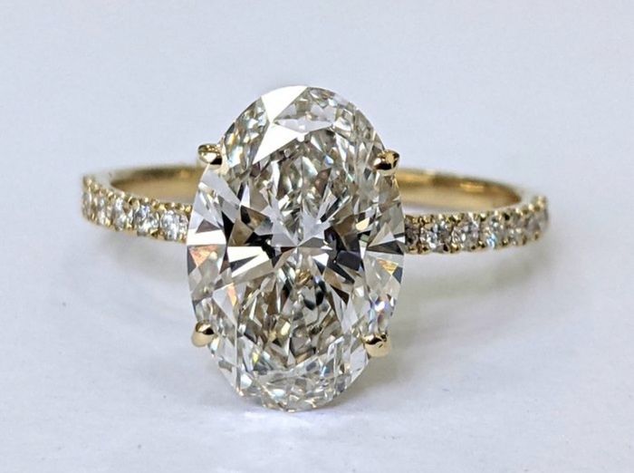 3.28ct. Diamond Engagement Ring with IGI Certificate