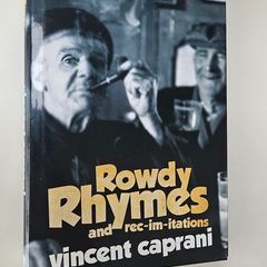 Rowdy Rhymes and Recimitations - Vincent Caprani - Dublin Social History Book