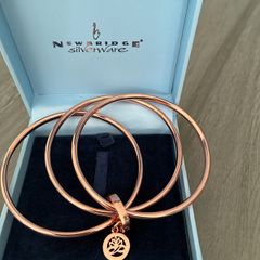 Newbridge Ti Amo Rose Gold Triple Bangles