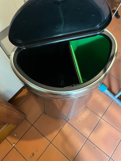 brabantia touch dual recycling 40l