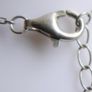 Vintage 925 Sterling Silver Pendant Pearl Necklaces length 18" - 3g Image 10