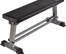 Flat Weight Bench Workout Flat Bench Weightlifting Bench with Dumbbell Rack Home Training Multiuse Fitness Bench