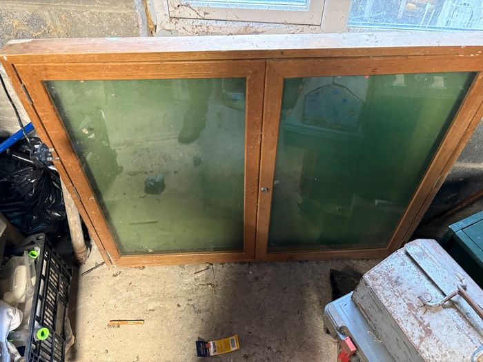 Free notice board / glass case