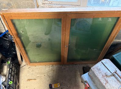 Free notice board / glass case