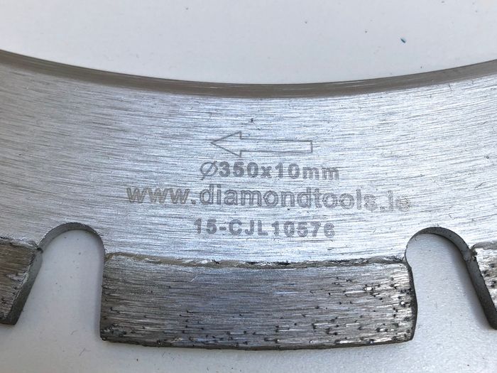 350mm Ring Saw Blade for Partner Saw or Husqvarna K3600