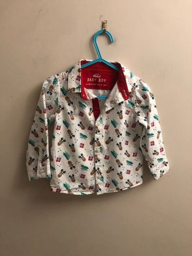 Christmas shirt (6-9 months)