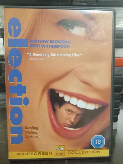 Election Dvd 90's comedy matthew broderick reese witherspoon