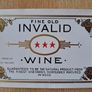 Lot of 5 vintage fine old Invalid wine labels Image 2