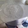 Pair Goran Warff Party Glass Marina Crab Dinner Plates - Kosta Boda, Sweden 1970s HTF Image 9