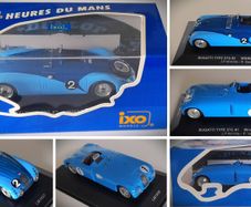 Diecast Model Le Mans Winning Bugatti - IXO 1:43