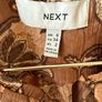 Next women ladies floral blouse t-shirt top, mint condition Image 2