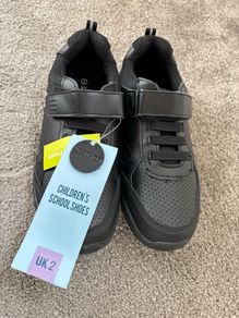 New leather children school shoes uk2