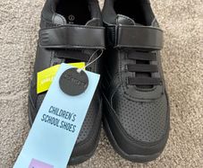 New leather children school shoes uk2