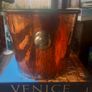 Heavy brass ice bucket antique, takes 3 champagne bottles, D18 Image 3