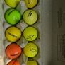 70 Coloured golf balls Image 3